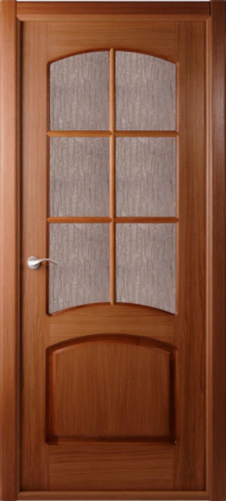 Дверь Наполеон / Цвет Орех / Кора дуба бронза / Двери Belwooddoors