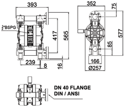 AlphaDynamic Ruby 141 - мембранный пневматический насос