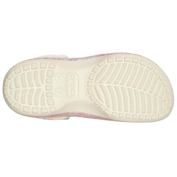 Crocs Classic Platform Clog 'White Pink'
