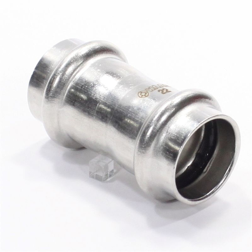 Переходник 22-22, WAAG Heavy Inox, пресс-фланец