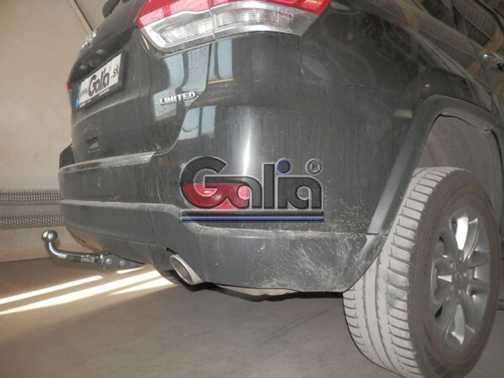 Фаркоп оцинкованный Galia J010C для Jeep Grand Cherokee 2010-(паспорт и сертификат в комплекте)(без электрики)