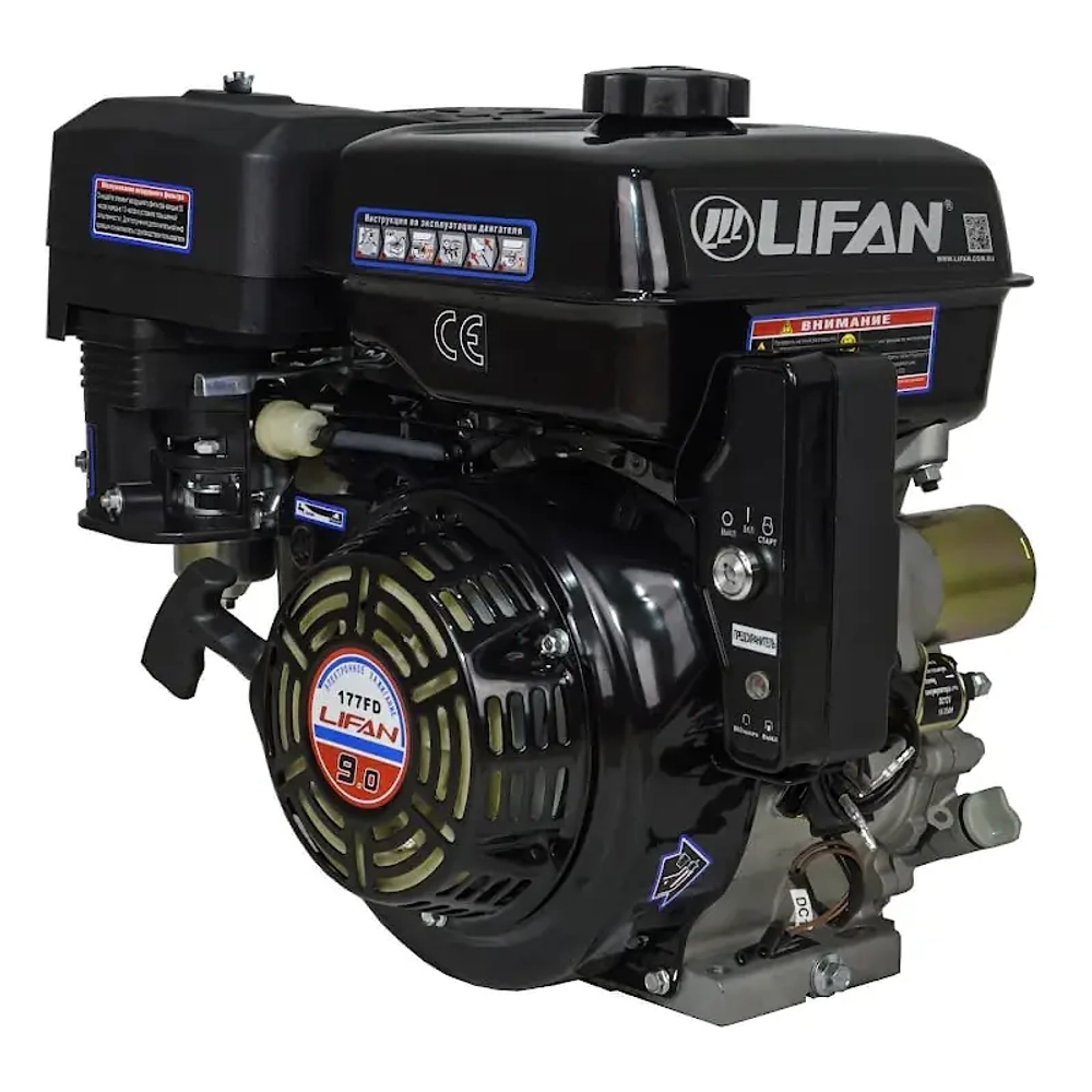 Lifan 177FD D25 двигатель бензиновый (for r) 00-00002911