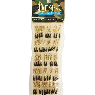 Набор мормышек "Парус" (100 шт. в упаковке) №11