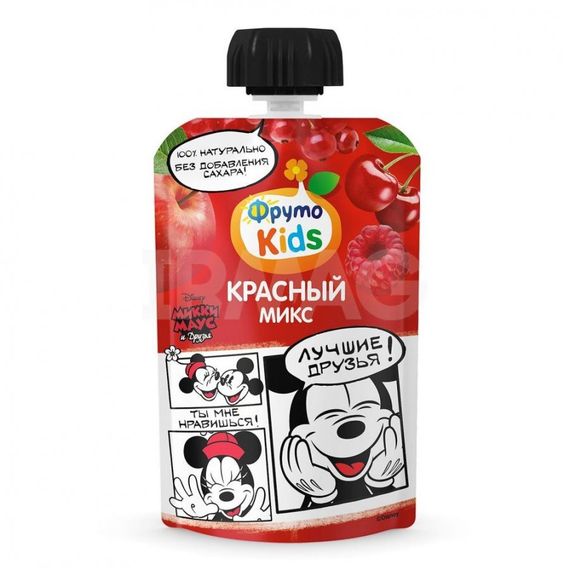 Пюре ФрутоKids с 5 мес. Яблоко черешня малина