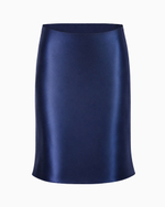 dark blue midi skirt x Dilara