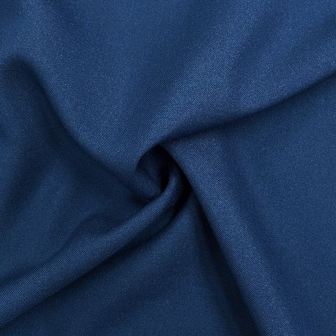 Габардин ш150см 100%п/э, цвет т.синий