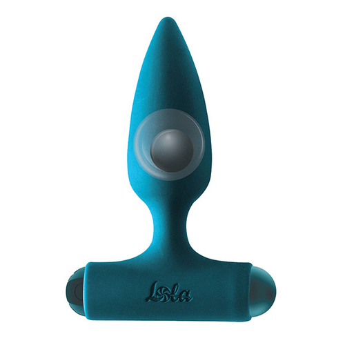 Бирюзовый анальный стимулятор 11см с вибрацией Lola Games Spice it up New Edition Glory 2.0 8015-05lola