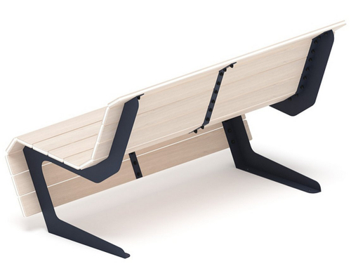 Скамья МФ 42.02.02-01 светлый дуб