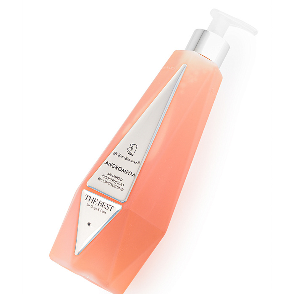 ISB The Best line Andromeda Шампунь для выпадающей шерсти и чувствительной кожи с экстрактом шиповника 550 мл