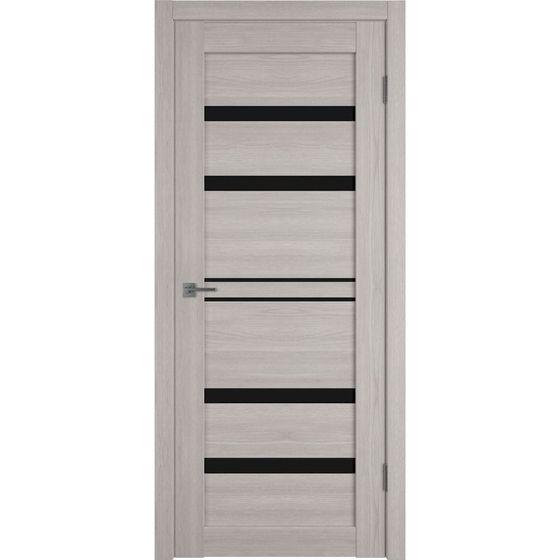 Купить Фото двери экошпон VFD Atum Pro 26 Stone Oak стекло Black Gloss
