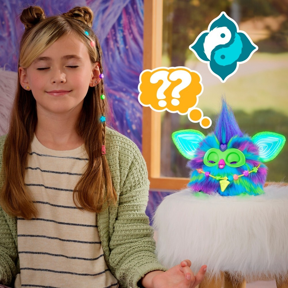 Hasbro Furby 2.0 - Интерактивный талисман Аврора Галакси светится в темноте F8901 / артикул   F8901  / GTIN 5010996210616