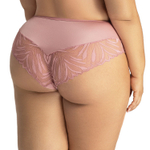 Розовые трусики-слипы со средней линией талии Yasemin (Размер: XXXL) (Цвет: грязно-розовый)