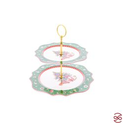 Этажерка 2-х ярусная Repast Green 21.7*21.7*1.7/27.6*27.6*1.4 см