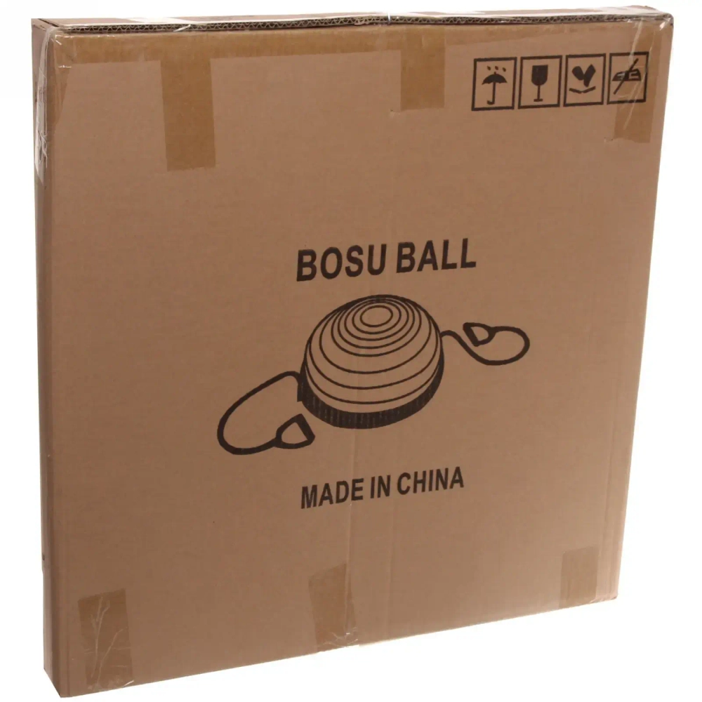 Балансировочная платформа «Classic» 59 х18 см (в комплекте насос и 2 эспандера трубчатых), синий