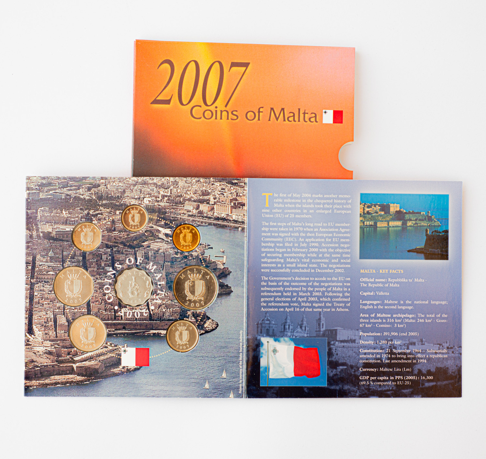 Malta 2007 Official Brilliant Uncirculated Coin Set – Limited Edition