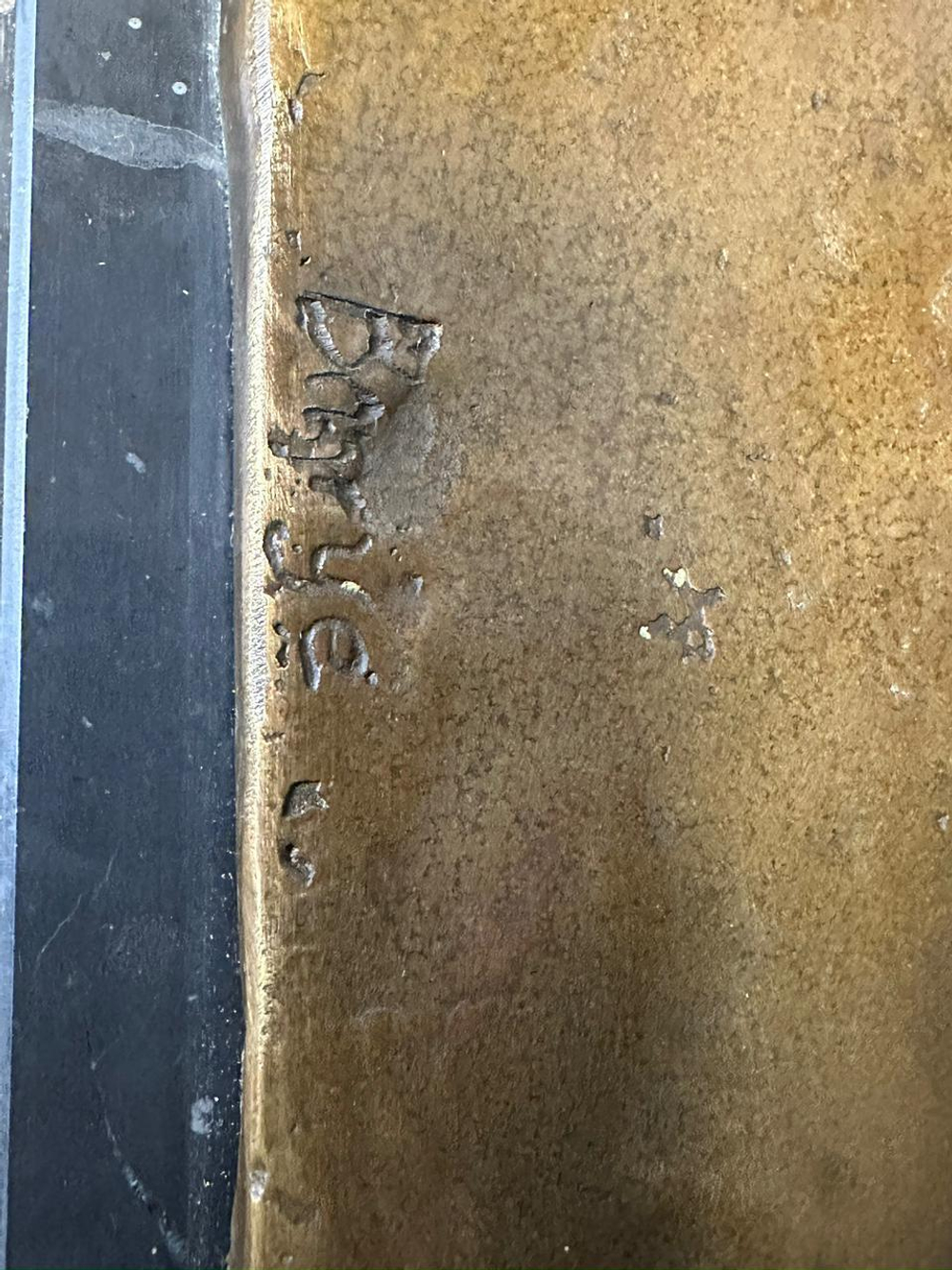 Бронзовая скульптура «Идущий тигр»