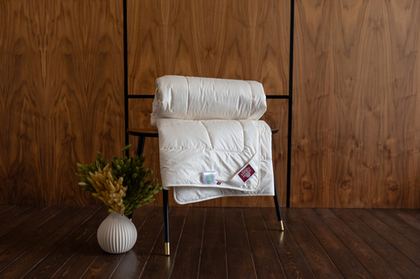 Одеяло легкое 200х200 German Grass Organic Cotton Grass Бежевый