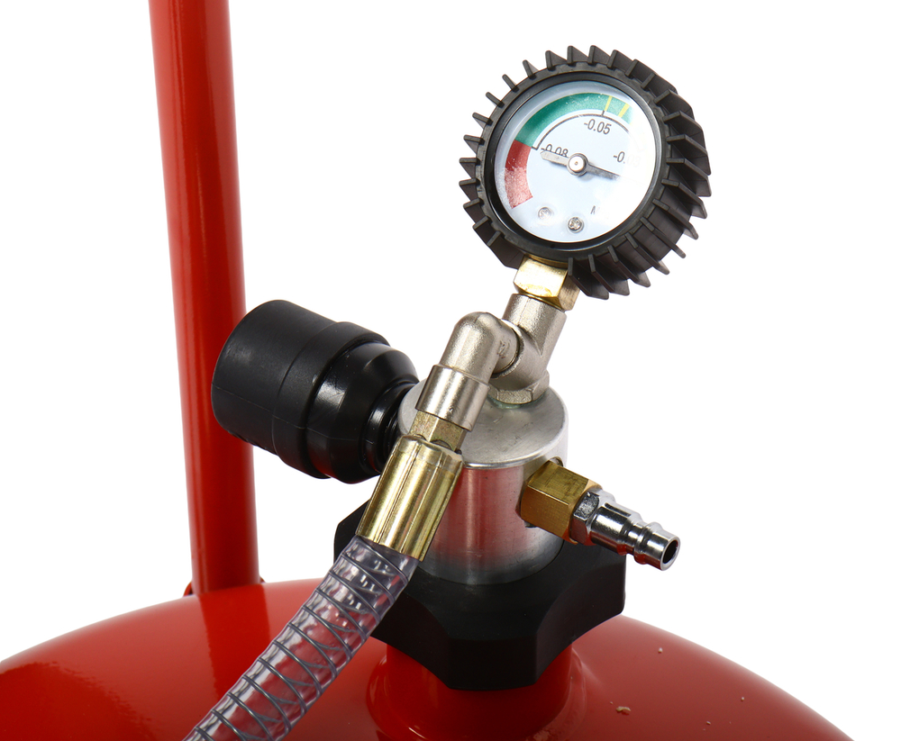 Установка для замены масла 25л пневматическая GTE