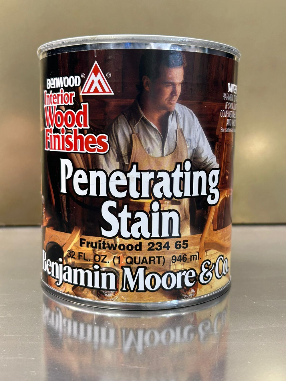 234 65 Fruitwood Интерьерный Полиуретановый Лак-Пропитка Benwood Benjamin Moore