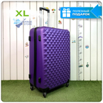 Большой чемодан L'Case Phatthaya, фиолетовый