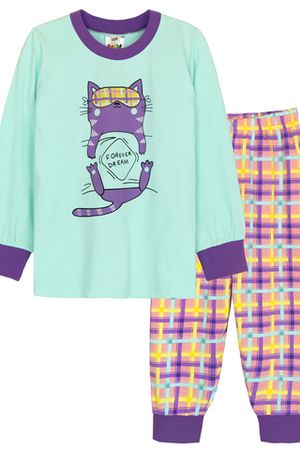 Пижама с брюками для девочки 91221