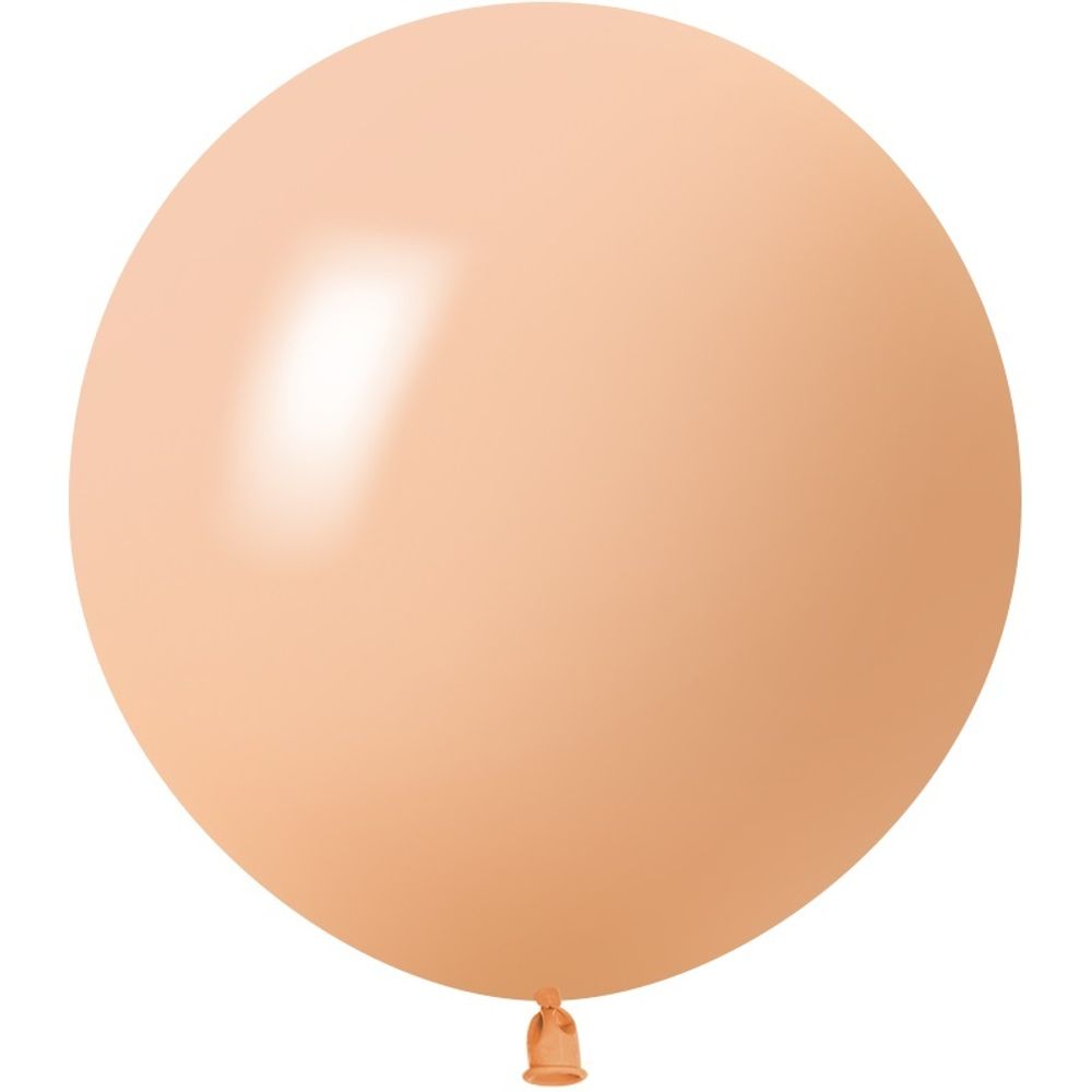 Шар (36''/91 см) Бежевый, пастель ретро, 1 шт.