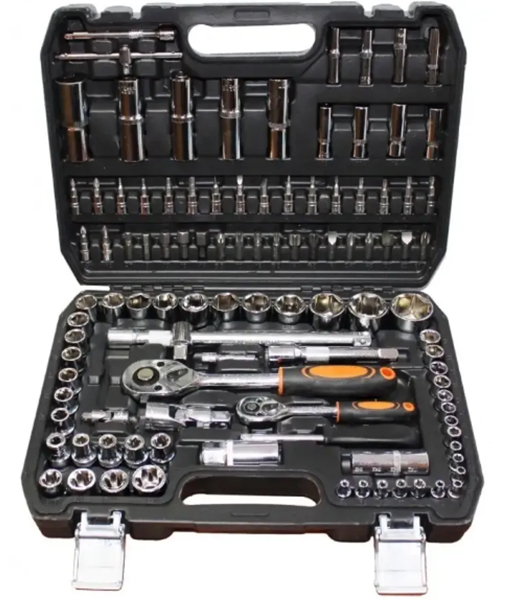 Набор инструмента  108пр CR-V 6гран. 1/4, 1/2"DR  108-CR-V