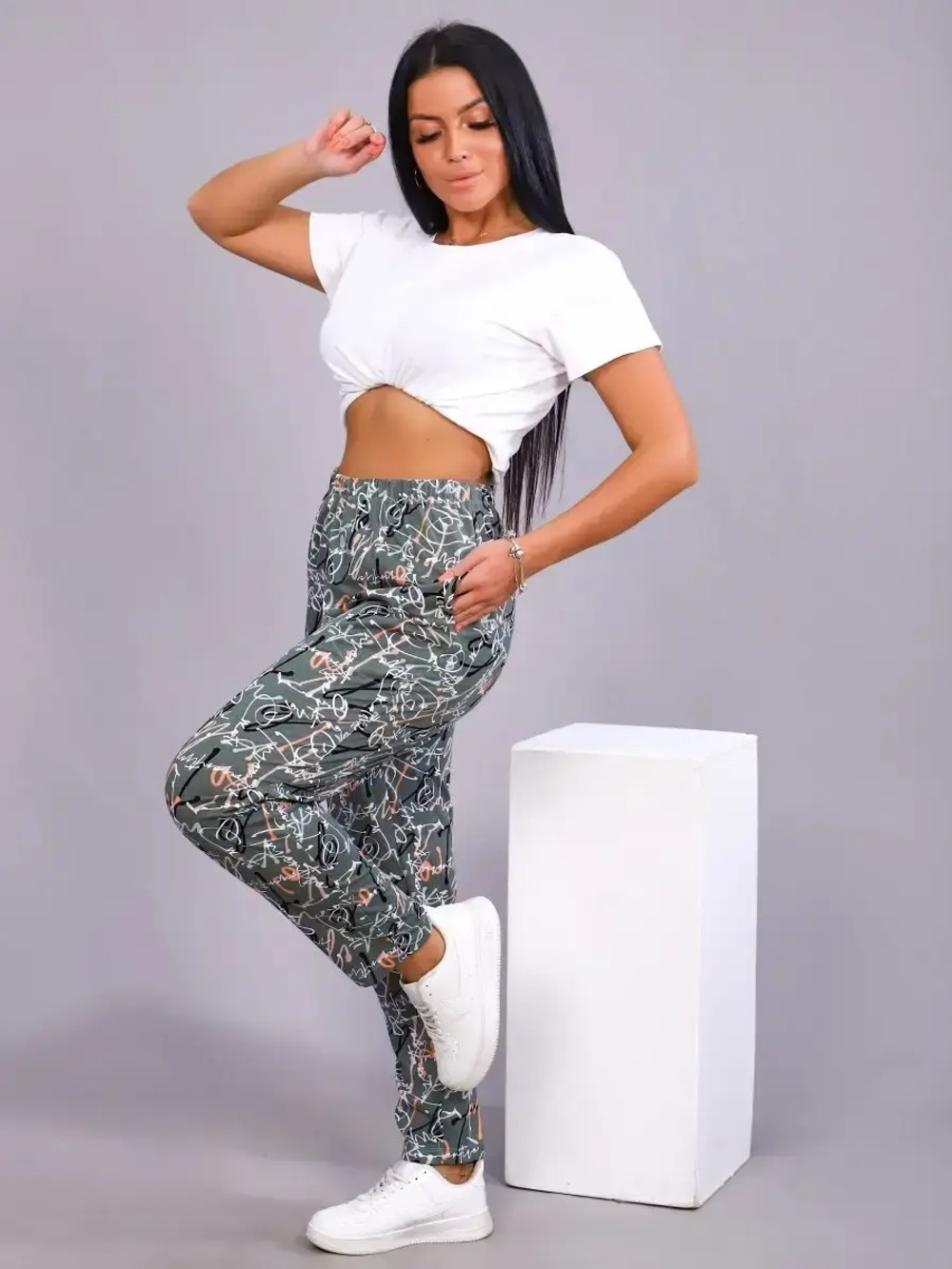 Брюки женские большие размеры