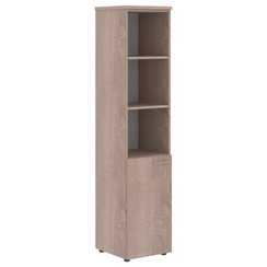 Шкаф колонка с глухой малой дверью (L) и топом XHC 42.5(L)  432х432х1955 XTEN