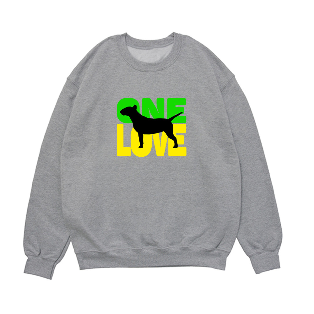 Свитшот "Бультерьер - ONE LOVE"