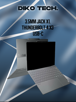 Ноутбук Lenovo ThinkBook X AI 2025 / Ultra 5 225H / 32 ГБ / 1 ТБ / Touch Screen / Серый