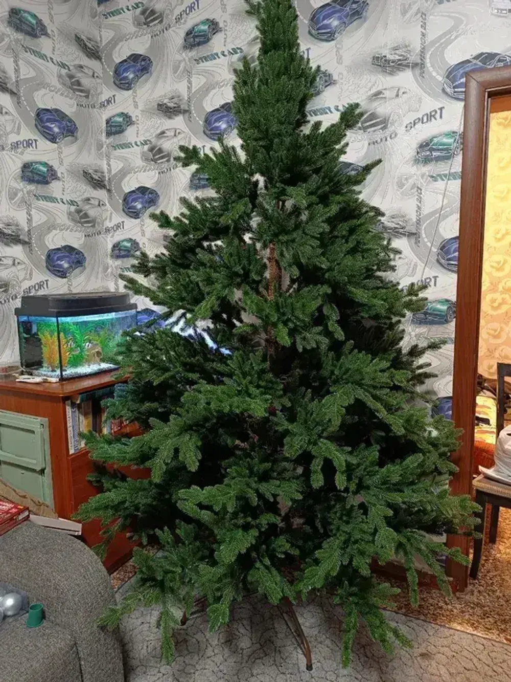 Ель искусственная «Вега» (Литая хвоя) 120 см / 1,2 м