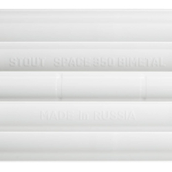 STOUT Space 350 14 секций радиатор биметаллический боковое подключение