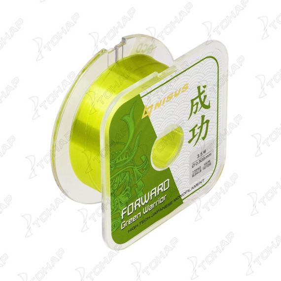 Леска FORWARD Green Warrior 0,309mm/100m Nylon (N-FGW-0309-100) Nisus