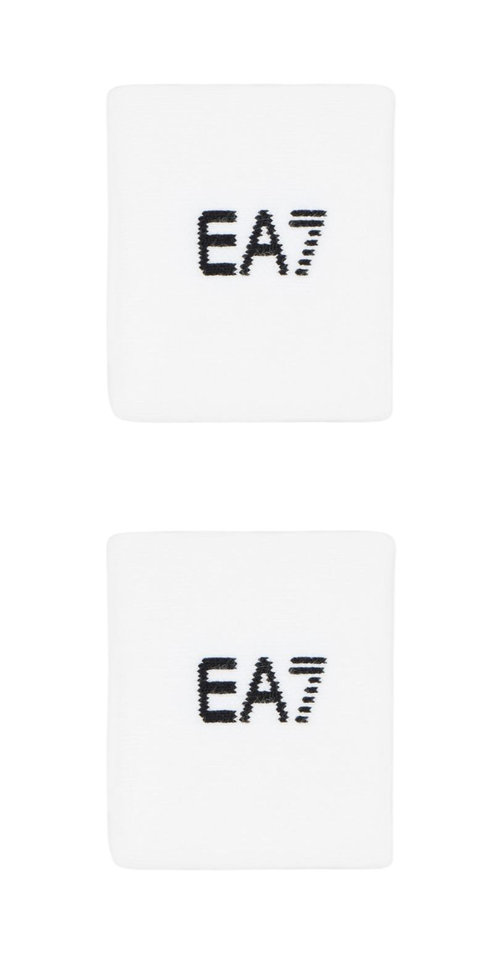 Теннисные напульсники EA7 Tennis Pro 2P - white/black