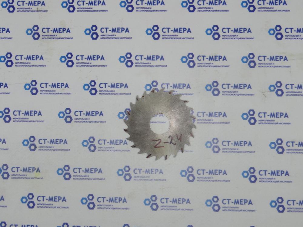 Фреза отрезная по металлу 80х0.8х22мм z=24 без фаски без ш/п