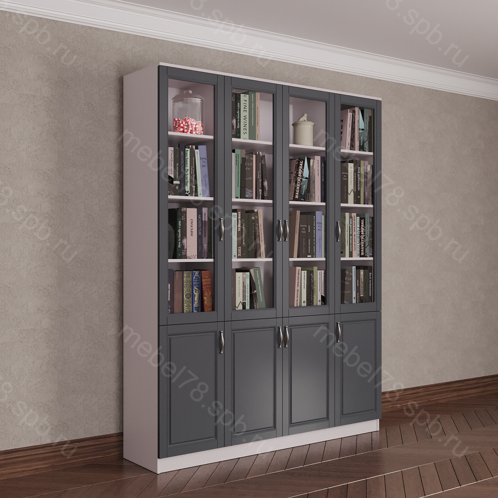 Шкаф книжный 4/9