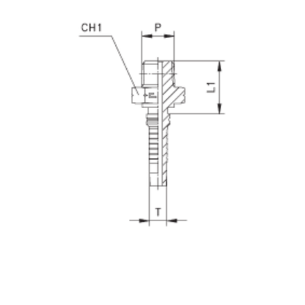 Фитинг DN 32 NPTF 1.1/2 Interlock