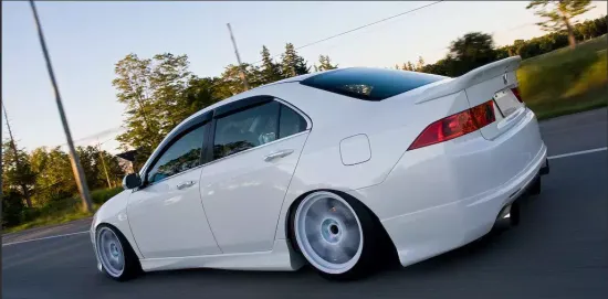 Накладки на пороги Mugen V.1 для Honda Accord 7