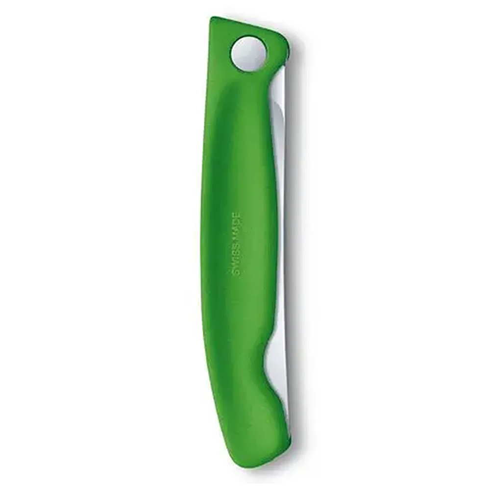 Нож кухонный Victorinox Swiss Classic (6.7836.F4B) стальной для овощей лезв.110мм серрейт. заточка