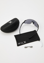Спортивные очки с диоптриями HILX Savage (L) / Matt Black / Black Lens
