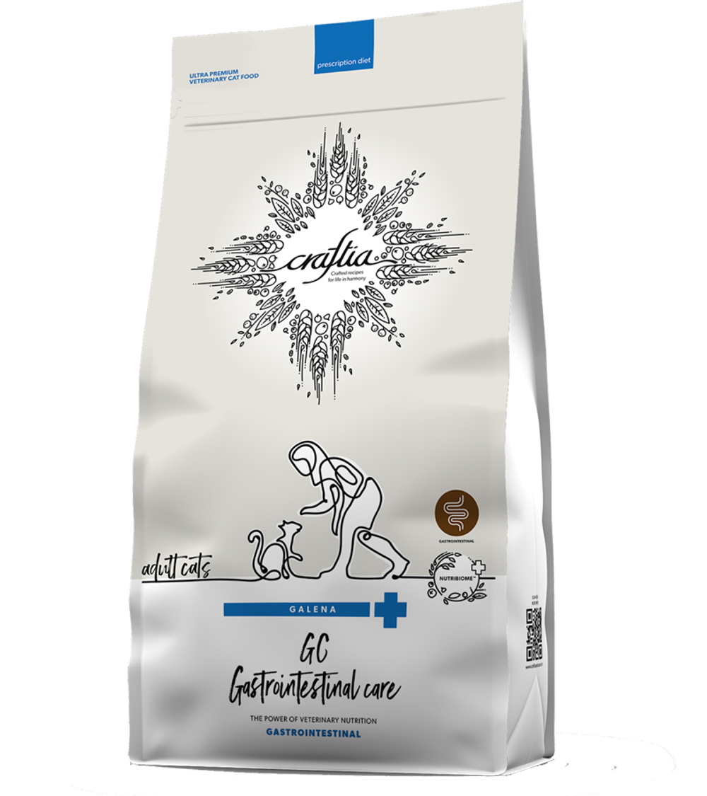 Craftia Galena Cat Gastrointestinal Care При заболеваниях ЖКТ 1кг. развес