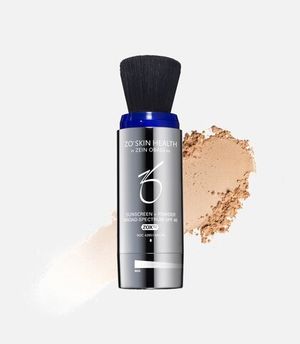 Солнцезащитная пудра среднего тона с кистью Sunscreen + Powder Broad-Spectrum SPF30 (Medium), Zein Obagi, 3 гр