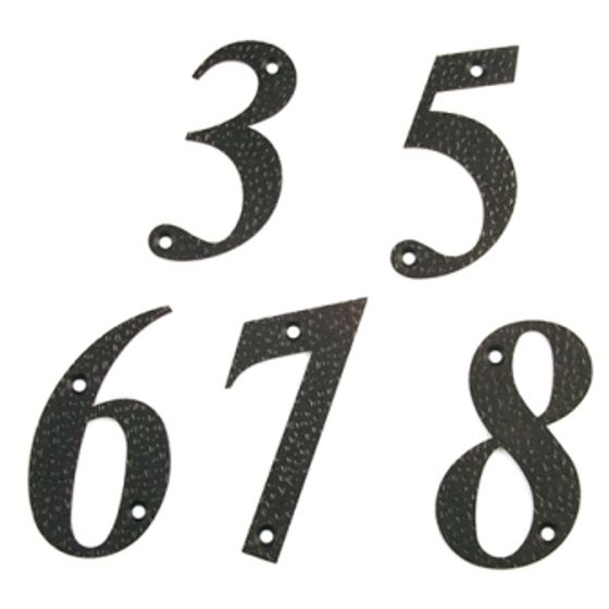Цифра на дверь НОЭЗ «3» 1-110-S черный