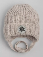 Шапка зимняя вязаная для малышей