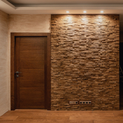 Деревянная мозаика для стен Wood Mosaic Корза орех