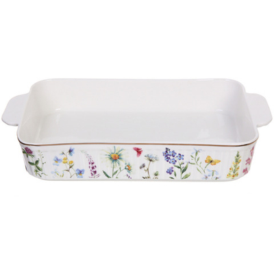 Форма керамическая для запекания «Альпийский луг» 3,5л 35,5*21*6см