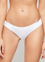 Оригинальные женские трусики-слипы с заниженной талией (Размер: 2 размер) (Цвет: серый меланж)