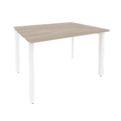 Onix Стол переговорный O.MP-PRG-1.2 Дуб Аттик/Металл Белый 1180*980*750