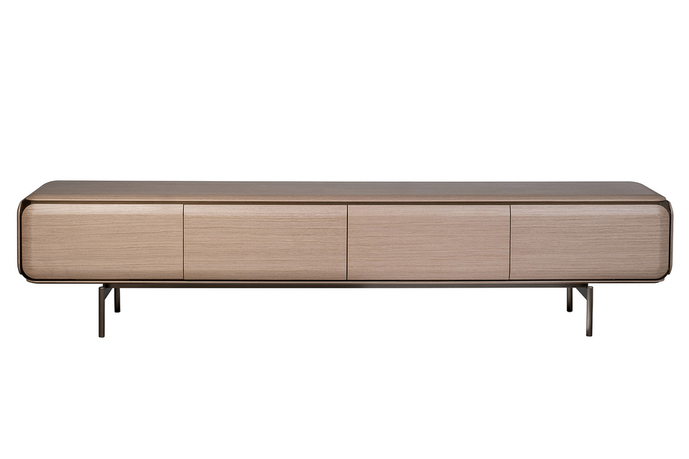 Тумба под телевизор 240х42х53см Garda Decor в скандинавском стиле